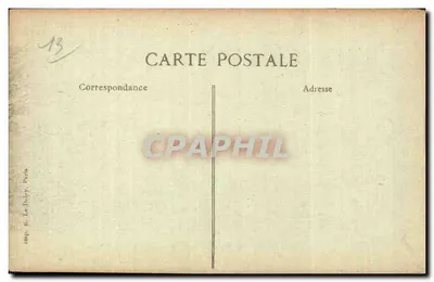 Les Baux — Rue des Fours — wydawca Le Dolev, Paris, n° 2185 — Rewers