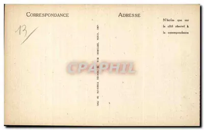 Arlésienne do século XVII — A Arlésienne de hoje — por Réattu — Verso