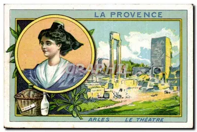 A Provência — Arles, O Teatro — Editor não visível, número de série não legível