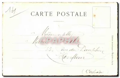 Kasteel van Lion-sur-Mer (Calvados) — 16e eeuw — Artistieke Uitgave Supra — Achterkant