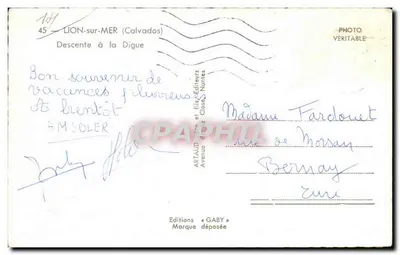 Lion-sur-Mer — Spadek do Digue — Wydawnictwo Gaby — Rewers