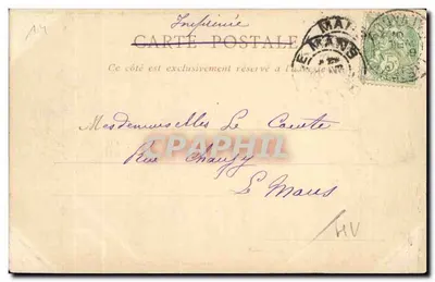 Lisieux - Alte Häuser der Grande-Rue - ND Pbot — Rückseite