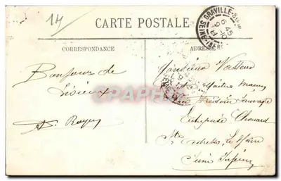 Lisieux — Pałac Salamandry (Szczegóły rzeźb) — LL. 38 — Rewers