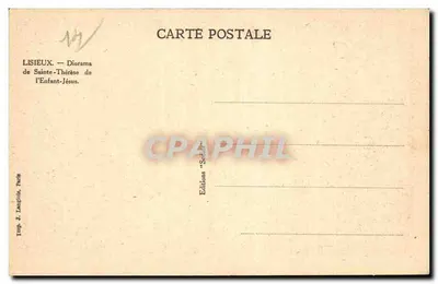 Przed papieżem Léonem XIII — Scena 9 — Éditions J. Langlois, Paris — Rewers