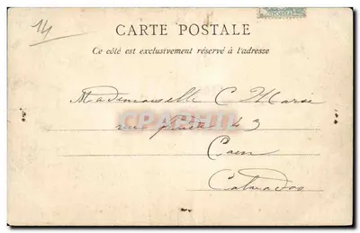 Lisieux en de omgeving — Invoer van het kasteel — Kop van de brug uit de 16e eeuw — Le Brod, Lisieux — Cliché Parizot — Achterkant