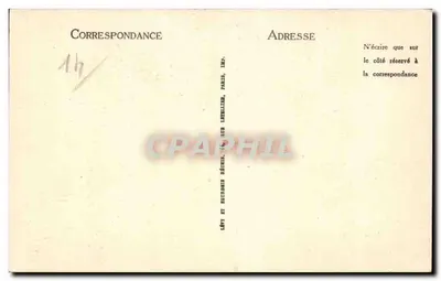 Lisieux — Velhas Casas da Grande-Rua — Editor ND, n° 184 — Verso