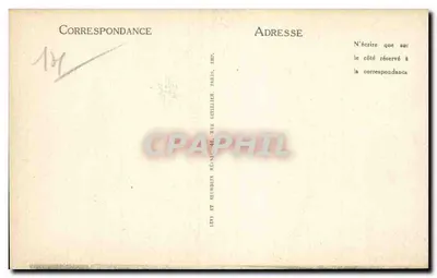 Lisieux — Stare domy, Rue de la Paix — LL — Rewers