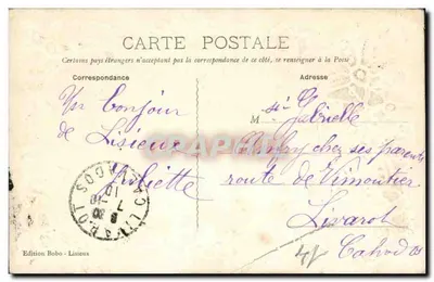 Lisieux — Cathédrale Saint-Pierre du XIIe siècle — Édition Bobo - Lisieux — Verso