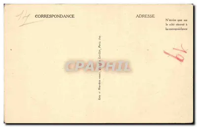 Lisieux — Stare domy, ulica Pokoju — L.L. n°118 — Rewers