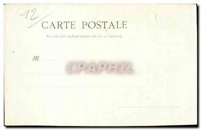 A Visitação — Medalha em mármore (século xviiie) — Villefranche-de-Rouergue, Igreja de Nossa Senhora, imp. E. Carrère — Verso