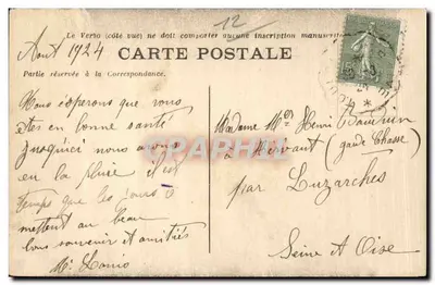 Gorges de Morlhon — Villefranche-de-Rouergue (Aveyron) — Guillot, editor, Bazar du Lot — Verso