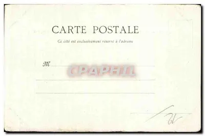 Villefranche-de-Rouergue — Chapiteaux do antigo Claustro dos Cordeliers (século XIV) — E. Carrère, imp.-edit. — Verso