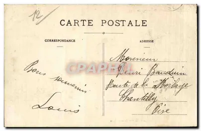 Villefranche de Rouergue — O Ponte de Vézis — Edição F. Bayonne, Haute-Garonne — Verso