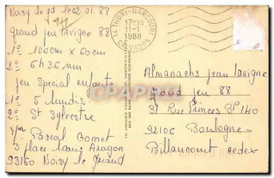 La strada di Villiers e vista su Houlgate — LL.182 — Editore non identificato — Verso