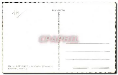 Houlgate — Kasyno — wydawca Viraut et Maucelere, n°224 — Rewers