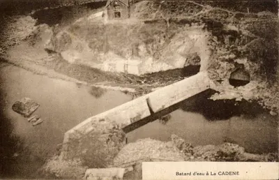 Barragem de água em La Cadène — Vachard, Juny — Chauchard Photo, Rodez