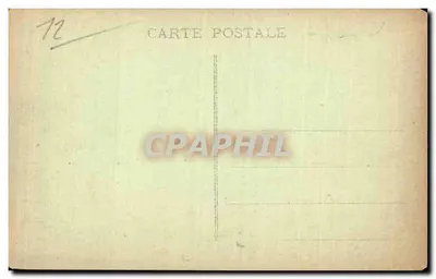 Espalion (Aveyron) — Stare Pałac Sądowy i Stary Most — Drukarnia P. Carrère, Redez — Rewers