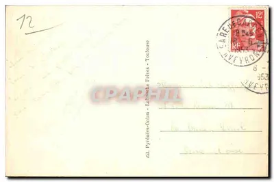 Capdenac-le-Haut — Vista geral — Ed. Pyrénées-Océan, n° 130 — Verso