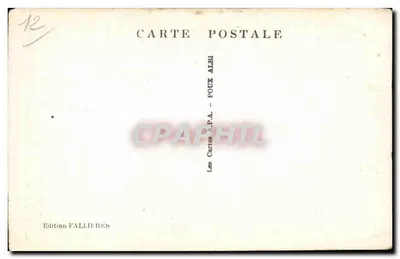 Conques — Widok ogólny — L'Aveyron Illustré, wydanie Fallières — Rewers