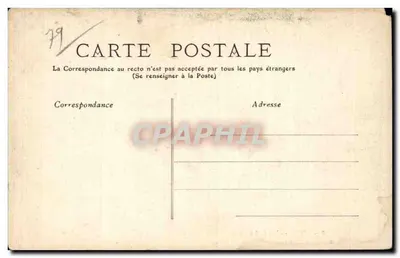 Niort — Dolna Aleja Ogrodu Publicznego — Kolekcja Clouzot, Niort, nr 3 — Rewers
