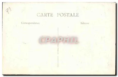 Wewnętrzna część kaplicy Rinfillières (obok Loublande) — Deux-Sèvres — Wyd. Weibel, Rue Clovis, Paryż — Seria n° 40 — Rewers