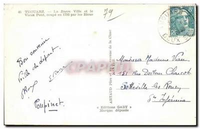Thouars — Dolna Miasto i Stary Most — Wydawnictwo Gaby — Rewers