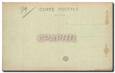 St-Maixent — Cuartel de la Rue Varaine — J. Gaujin, editor — Reverso