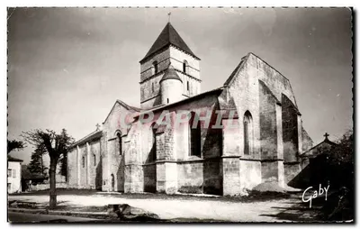 Chef-Boutonne — A Velha Igreja de Javorzay (século XII) — Éditions Gaby