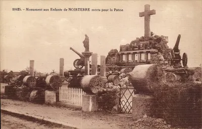 Monument aos Filhos de NOIRTERRE mortos pela Pátria — n° de série 10425