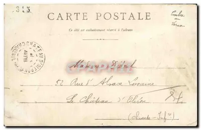 Mantes-la-Jolie — Ermitage de San Salviatore — Mantes, Gévaudan Frères, Editores — Reverso