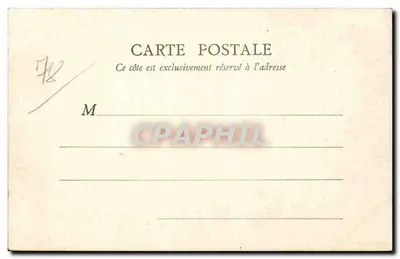 Montfort-l'Amaury — Saint-Laurent, kant van het Val — Papeterie A. Martin (S.-O.) — Achterkant