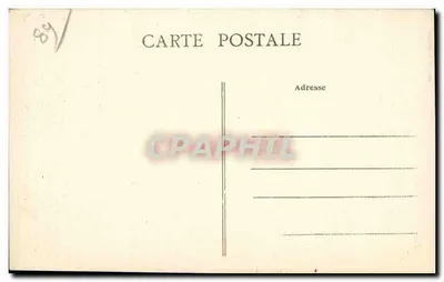 Sens (Yonne) — La Maison au Piliier — Zbiór D., Sens — Rewers