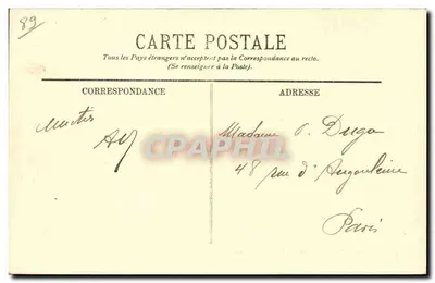 SENS — Promenade du Jeu de Paume — LL. — N° 104 — Rewers
