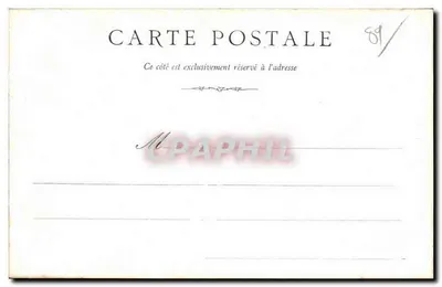 Avallon - Uitzicht genomen vanaf de Morlande — Librairie J. Caurm, Avallon — Achterkant