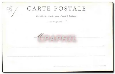 Avallon - Widok z Chaumes — Librairie J. Conon, Avallon — Rewers