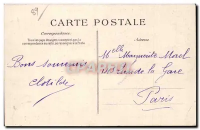 Joigny — Pont e Faubourg (visão tomada a montante) — Imp. Lib. Hamelin, Joigny, n° 313 — Verso