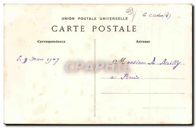 Neuwy-Sautour — Os Portais da Igreja — Edição e Cliche Graux — Verso
