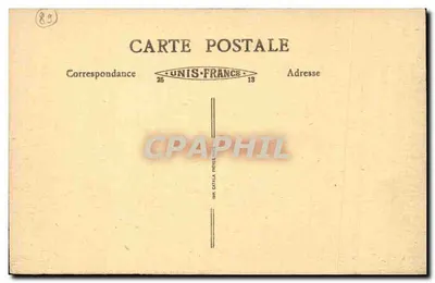 Mosteiro de Santa Maria de La Pierre-qui-Vire (Yonne) — Lado Norte — Unis-France — Verso