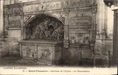 Saint-Florentin — Interior da Igreja — A Ressurreição — L'Yonne Illustrée, n°27
