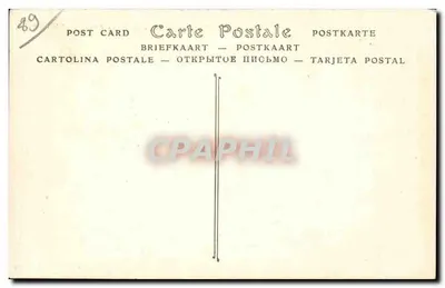 Stara pocztówka Vézelay — Ogólny widok, Strona zachodnia — ND Fot. n° 164 — Rewers