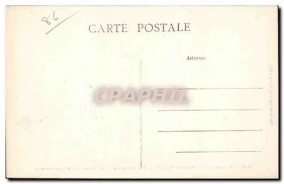 Poitiers (Vienne) — Doyenné St-Hilaire z XVI wieku, dziś Szkoła Normalna Nauczycieli — Jaîmes Rubechon, fot. Poitiers - 1934 — Rewers