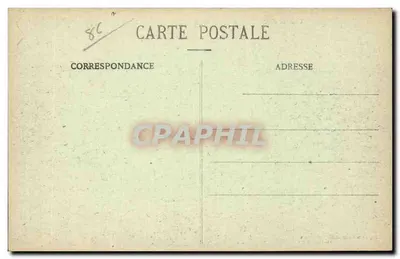 Château de BOURG-ARCHAMBAULT, near Montmorillon (Vienne) — Papeterie Fontenaille — Back