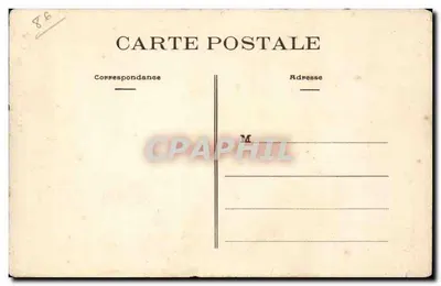 Les Trois-Moutiers (Wienne) — Zamek la Motte-Chandeniers (Strona południowo-wschodnia) — Dando-Berry, Londun - 465 — Rewers