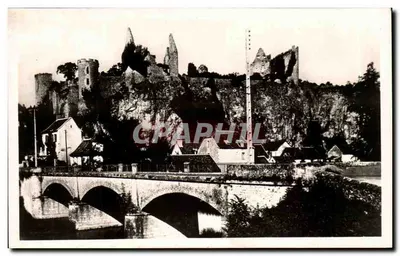 Angles-sur-l'Anglin — Ponte sobre o Anglin — Edição Especial das NOUVELLES GALERIES — LA BLANC