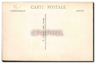 La Roche-Posay (Vienne) - O Castelo (Cassino) - R. D. — Verso