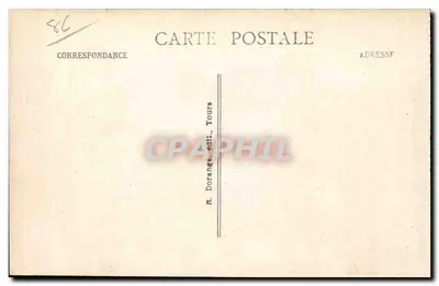 A Porta da Cidade — Estação Termal da ROCHE-POSAY (Vienne) — R. Dorange, Tours, n°4 — Verso