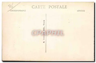 Estação Termal da ROCHE-POSAY (Vienne) — Vista geral (lado Norte) — R. D. — Verso