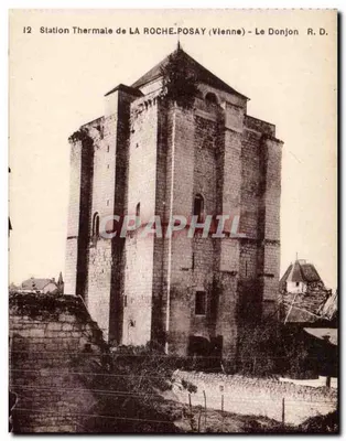 La Roche-Posay (Vienne) — O Donjon — R. D. n°12