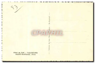 Hôtel du Golf - Valescure — Saint-Raphaël (Var) — fotografia Benoîs — Rewers