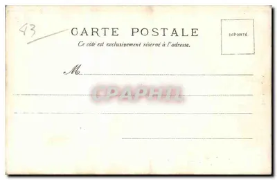 Hyères — La Chiesa Anglicana — V.P. No. 202 — Verso